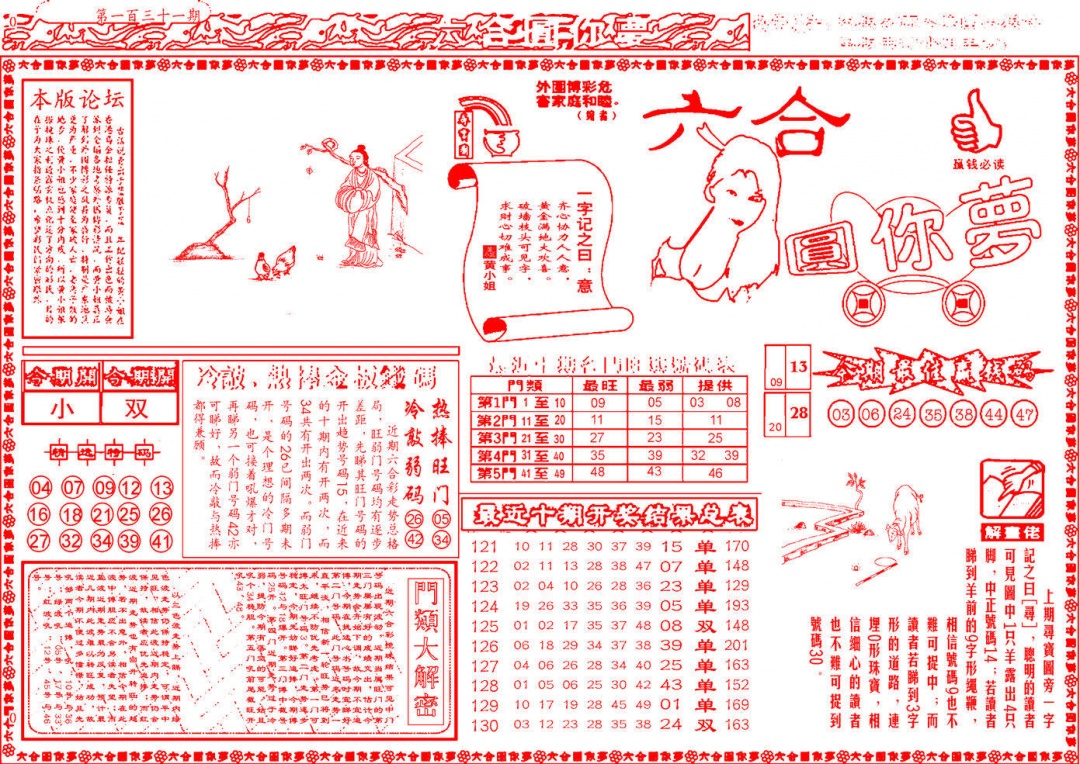 131期六合圆你梦A[图]